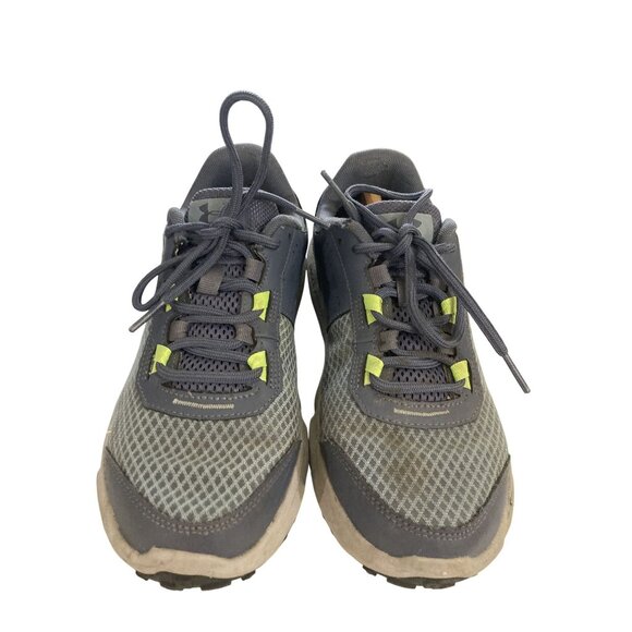 Under Armour toccoa Men's Size 8.5 Gray Mesh Athletic Running sneakers Shoes - Picture 2 of 8